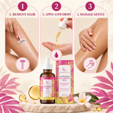 Floral Scent Hair Removal Moisturizing Oil
